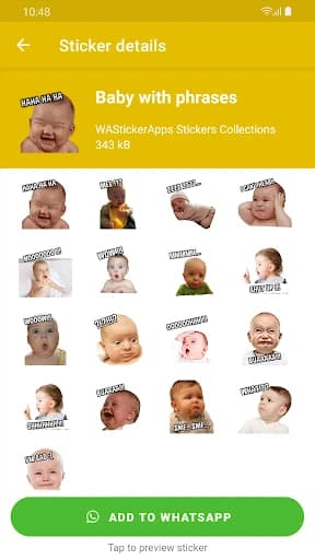 Baby Memes Stickers WASticker 3.4.1