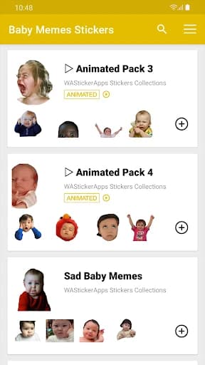 Baby Memes Stickers WASticker 3.4.1