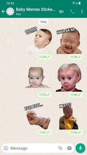 Baby Memes Stickers WASticker 3.4.1