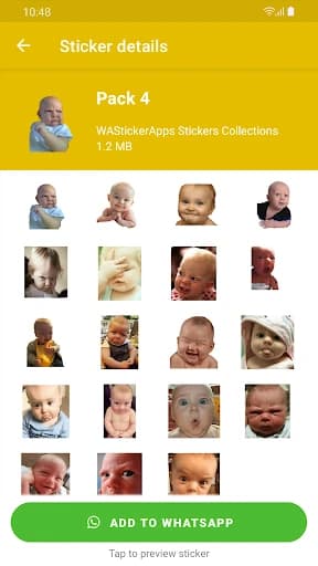 Baby Memes Stickers WASticker 3.4.1