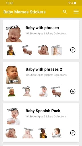 Baby Memes Stickers WASticker 3.4.1