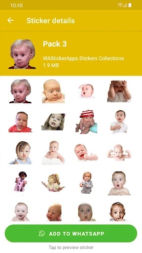 Baby Memes Stickers WASticker 3.4.1