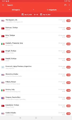 My Earthquake Alerts Pro 25.0.0