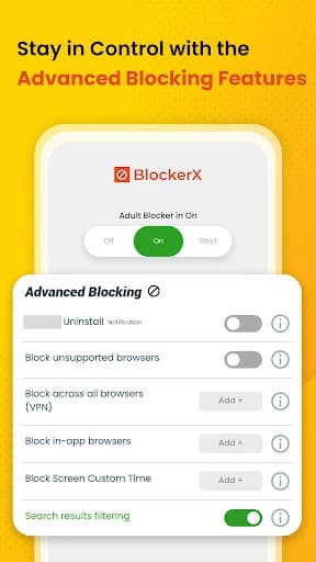 BlockerX: Porn Blocker/ NotFap 4.9.95
