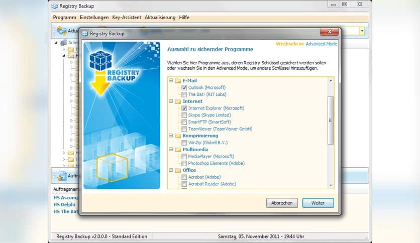 ASCOMP Registry Backup Professional 2.006