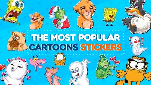 WASticker Animated Cartoons 6.5