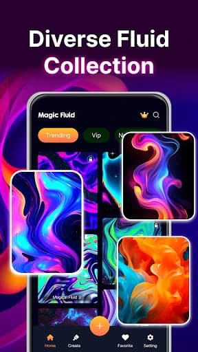 Magic Wallpaper: Magic Fluids 1.6