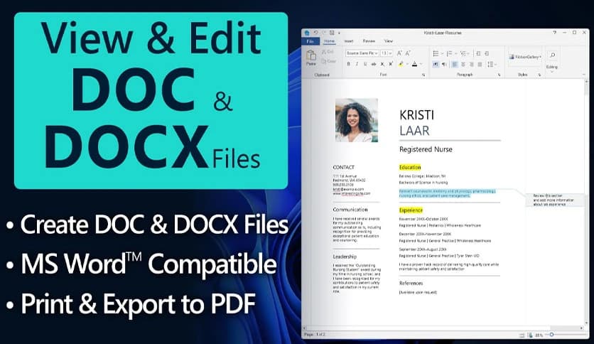 LISApp DOCX Editor Express