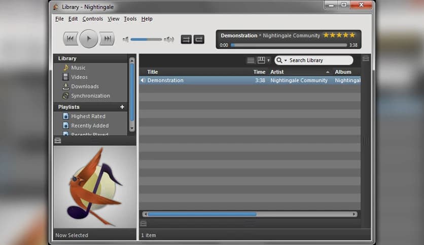 Nightingale Media Player 1.12.1
