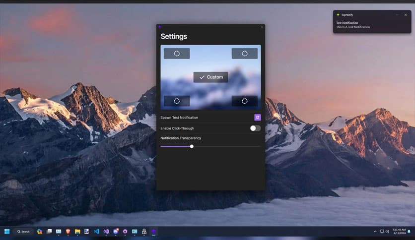 SamsidParty TopNotify