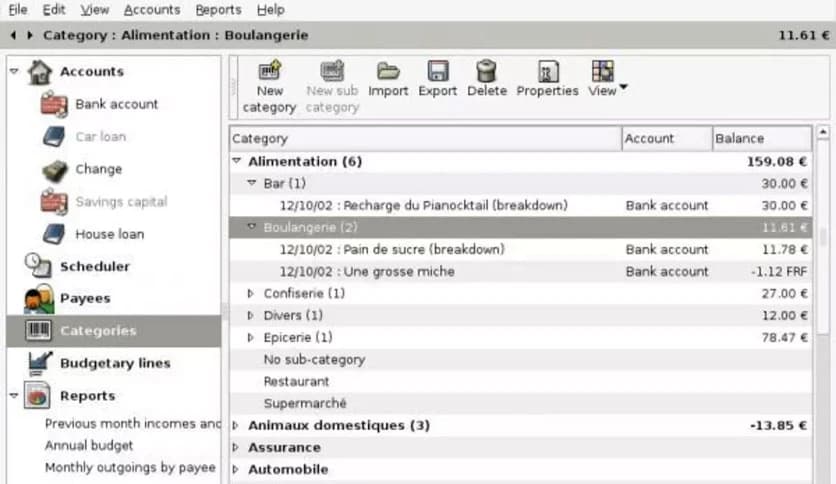 Grisbi Finance Manager 3.0.3