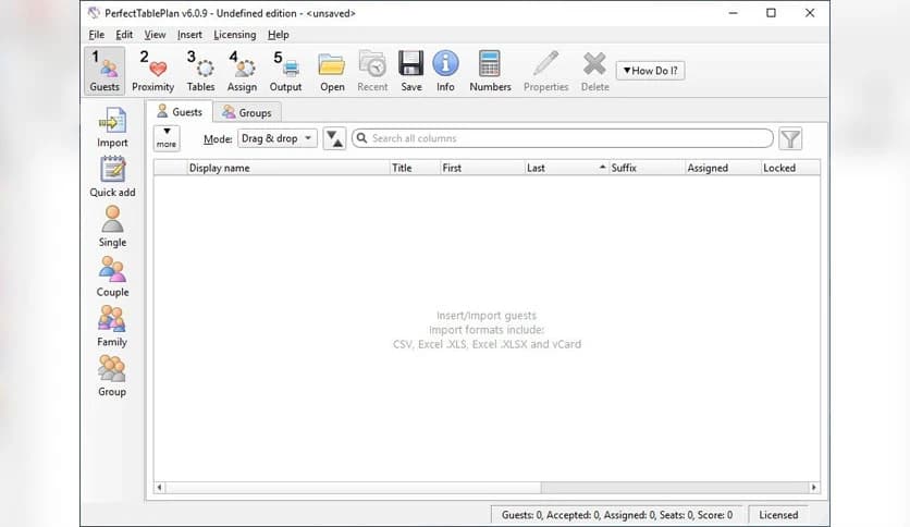 Oryx Digital PerfectTablePlan Professional 7.2.1