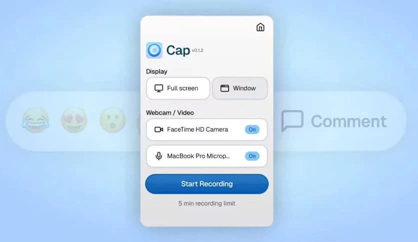 Cap – Screen Sharing Tool