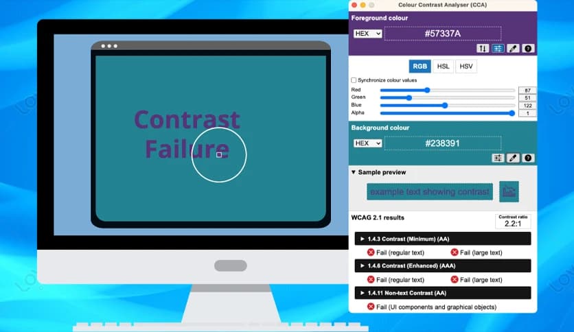 TPGi Colour Contrast Analyzer 3.5.4