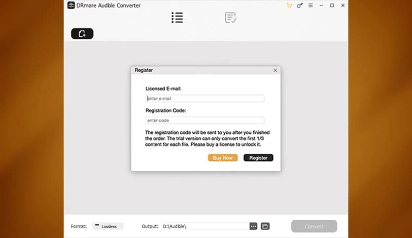 DRmare Audible Converter 1.1.0.2