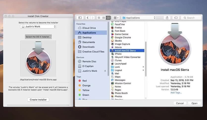 Install Disk Creator