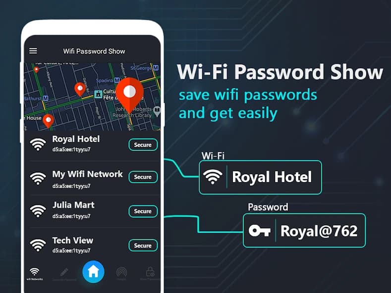 WIFI Password Show: WIFI key 1.9.1