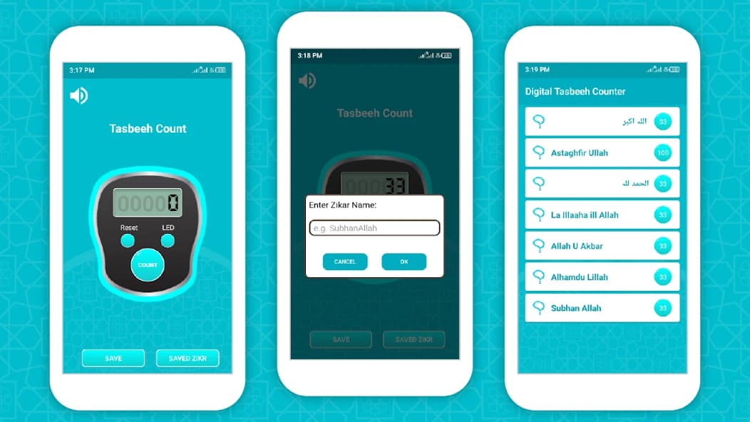 Digital Tasbeeh Counter 1.3