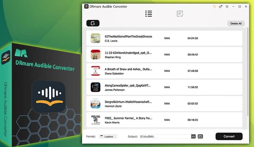DRmare Audible Converter 1.1.0.2
