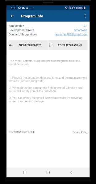 Magnetic Field Meter 2.5.2
