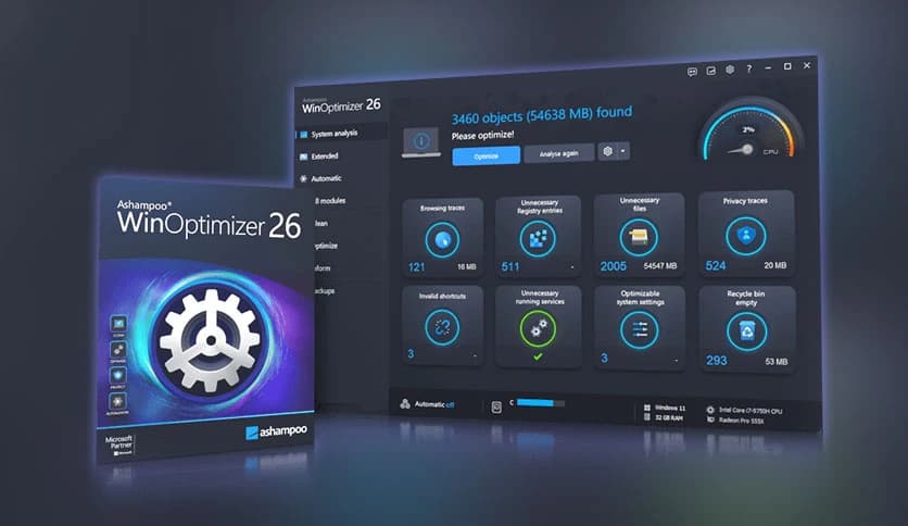 Ashampoo WinOptimizer 26.00.24