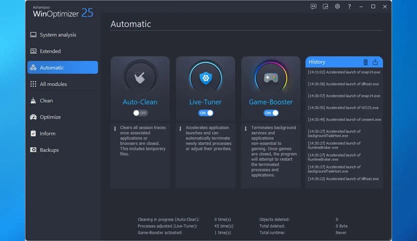Ashampoo WinOptimizer 25.00.18