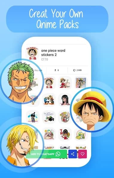 Anime Stickers for WhatsApp 54.0