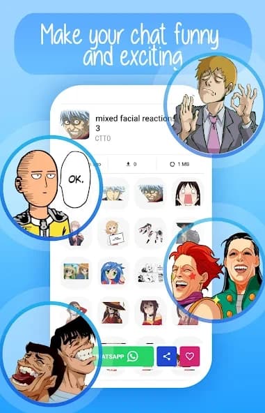 Anime Stickers for WhatsApp 54.0
