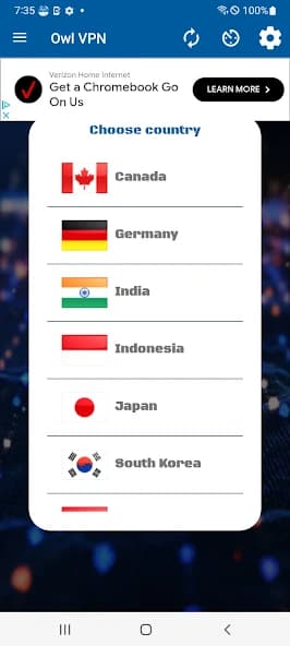 Owl VPN Fast Secure Proxy Net 1.2.9