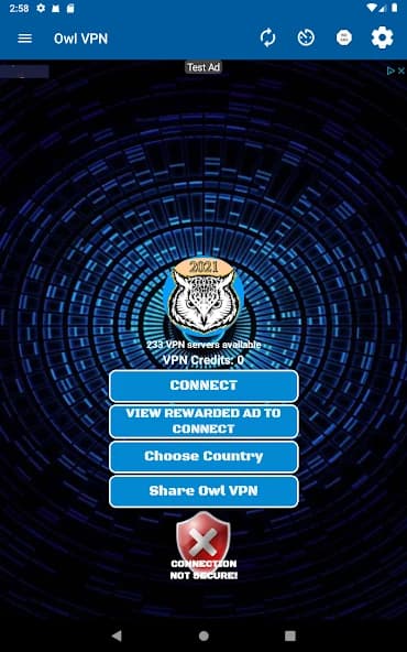 Owl VPN Fast Secure Proxy Net 1.2.9