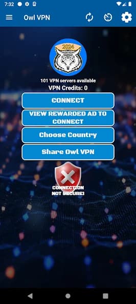 Owl VPN Fast Secure Proxy Net 1.2.9