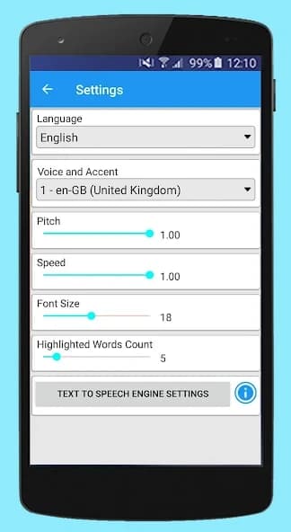 Text Voice Pro Text-to-speech 3.3