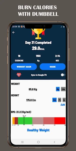 Dumbbell Home – Gym Workout 1.60