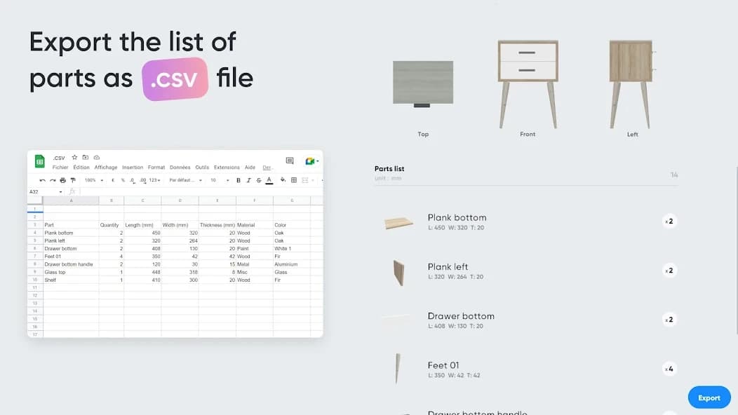 Moblo – 3D furniture modeling 25.08.1