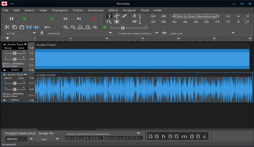 Tenacity Audio Editor/Recorder 1.3.4