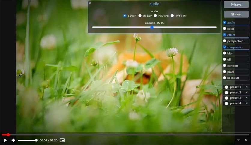 Timecode Video Player Effect 1.0.1.0