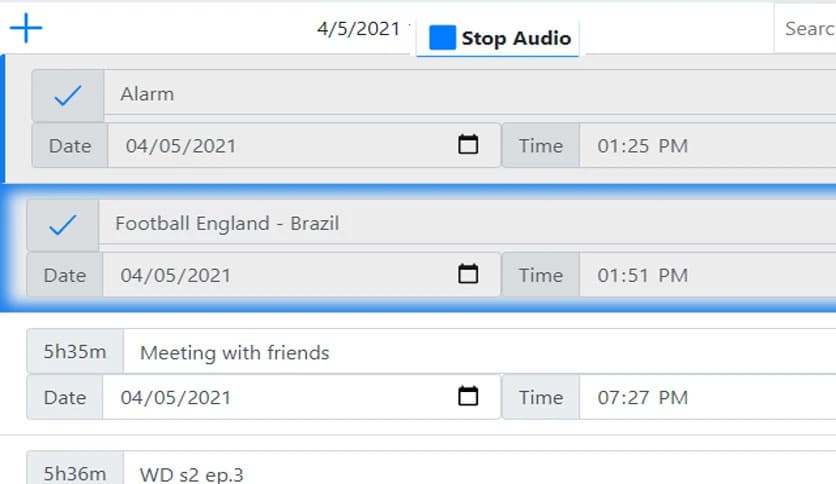 Timecode My Notifications (Alarm) 1.0.3.0
