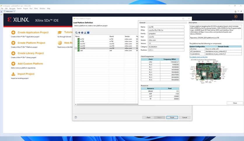 Xilinx SDAccel SDSoC Vivado PetaLinux 2019.1.3