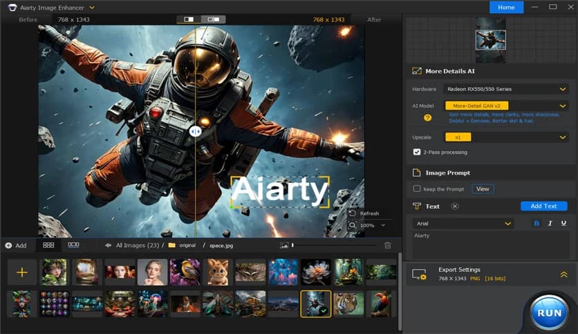 Aiarty Image Enhancer 3.9