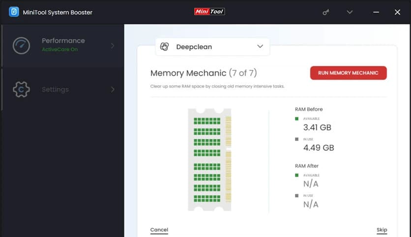 MiniTool System Booster 1.0.1.194
