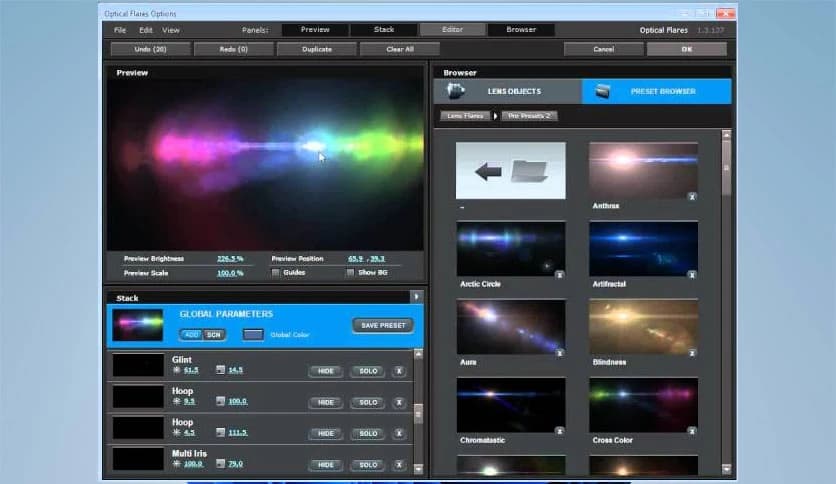 Video Copilot Optical Flares 1.3.8