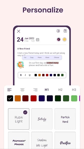 Diary, Private Notes with Lock 4.6.1