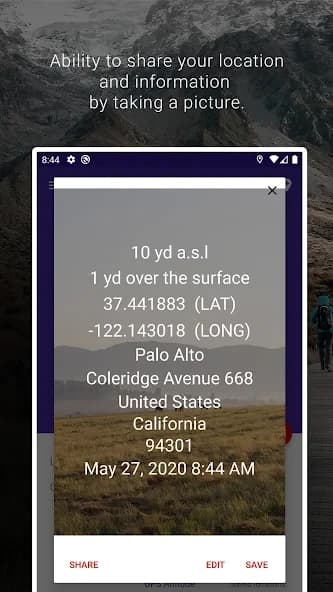 My Altitude and Elevation GPS 7.14
