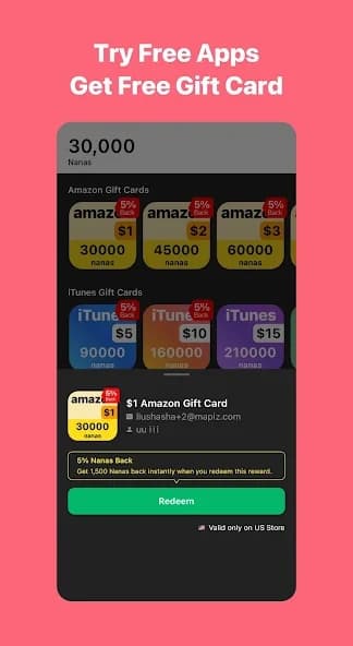 AppNana: Gift Cards Rewards 3.5.12