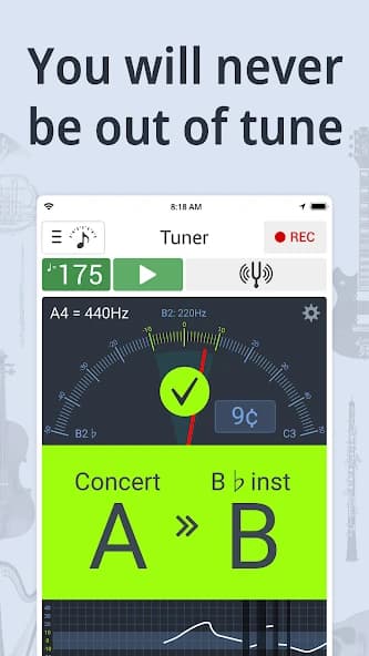 Tuner & Metronome 7.96