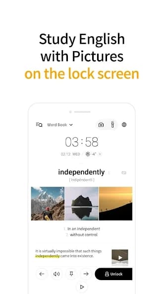 Lockscreen English Dictionary 1.9.3.1