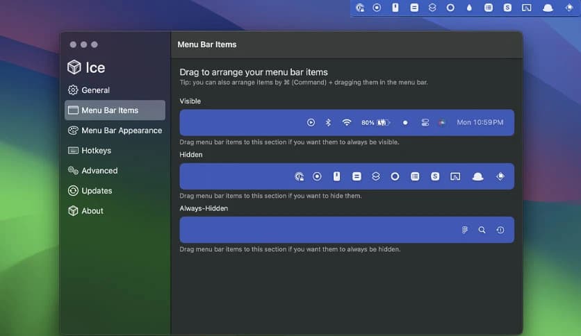 Ice MenuBar Manager 0.11.12