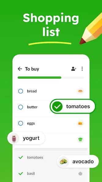 Grocery Shopping List Listonic 8.27.3