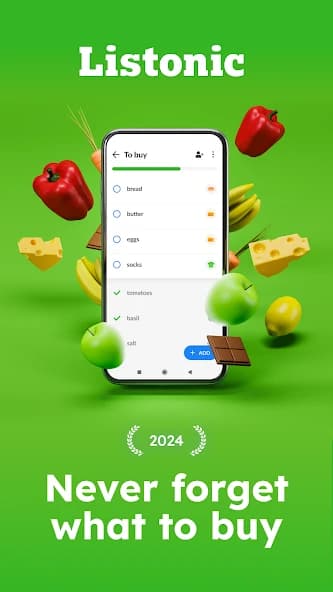Grocery Shopping List Listonic 8.27.3