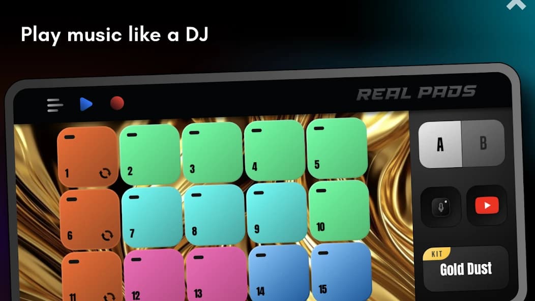 Real Drum Pad: electro beats 8.29.15